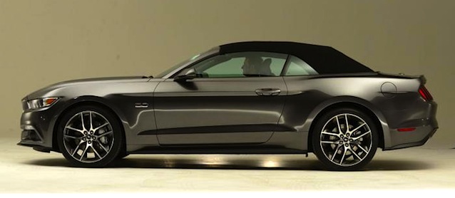 2015 Ford Mustang Convertible Orange