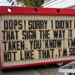 Trim Shop Sparks Outrage with Political Sign