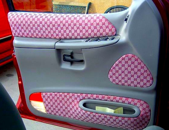 Gucci fabric#5 car interiors