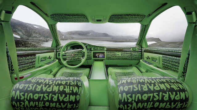 louis vuitton car interior