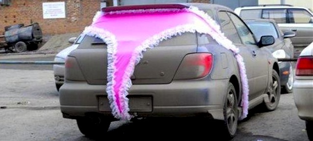 Are Car Thongs the New Car Bra?