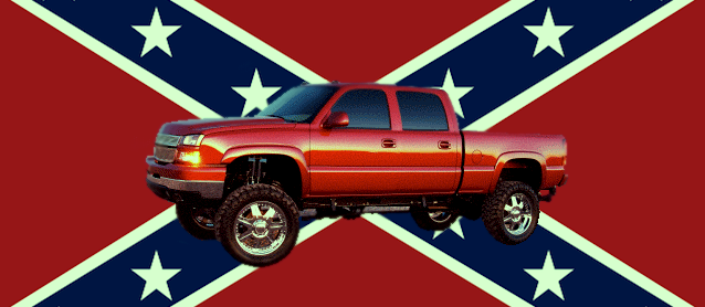 Diy Confederate Flag Truck Headliners The Hog Ring - Rebel Flag Truck Seat Covers