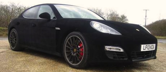 The Hog RIng - Auto Upholstery Community - Velvet Wrapped Porsche Panamera