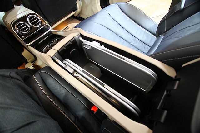 Auto Upholstery - The Hog Ring - 2014 Mercedes-Benz S-Class Table