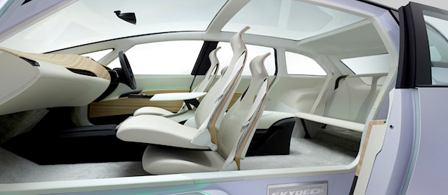 Honda Skydeck Concept Floating Seats