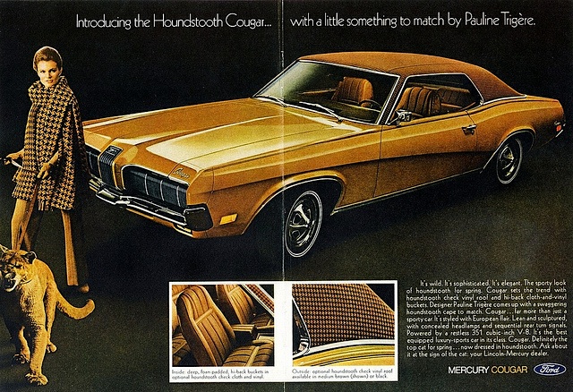 Auto Upholstery - The Hog Ring - Mercury Cougar Houndstooth