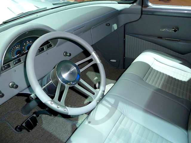 Auto Upholstery - The Hog Ring - SEMA 2013 Custom Truck Interior
