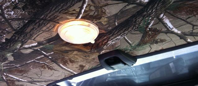 Auto Upholstery - The Hog Ring - Camo Headliner