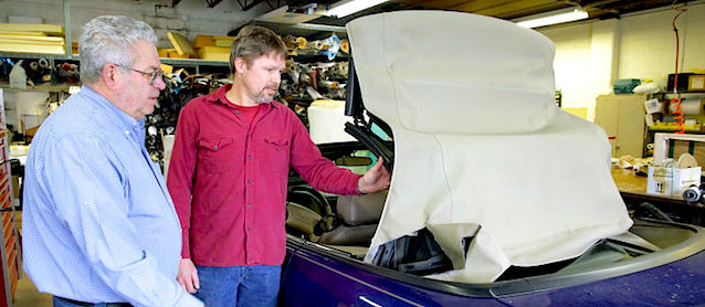 Auto Upholstery - The Hog Ring - Custom Auto & Upholstery Center