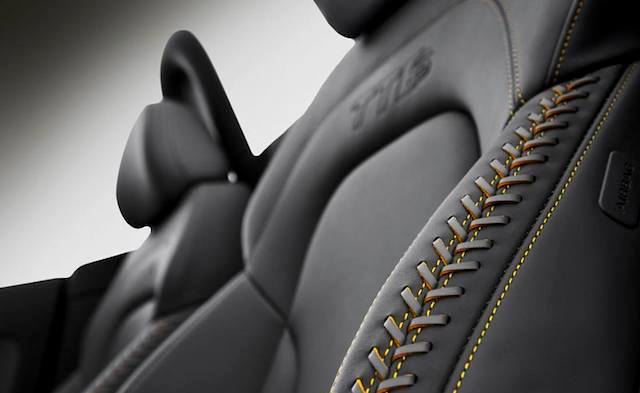 Auto Upholstery - The Hog Ring - Laced Leather French Seam - Audi TT