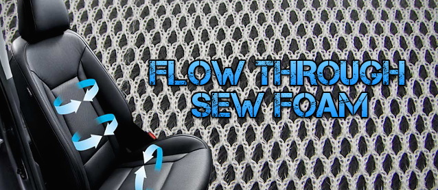 Auto Upholstery - The Hog Ring - Flow Through Sew Foam