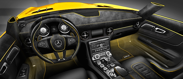 Auto Upholstery News - The Hog Ring - Carlex Design - Mercedes-Benz SLS Black Series