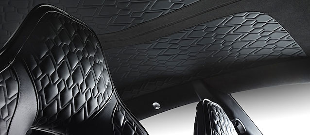 Auto Upholstery - The Hog Ring - Aston Martin Rapid S Diamond Pleat