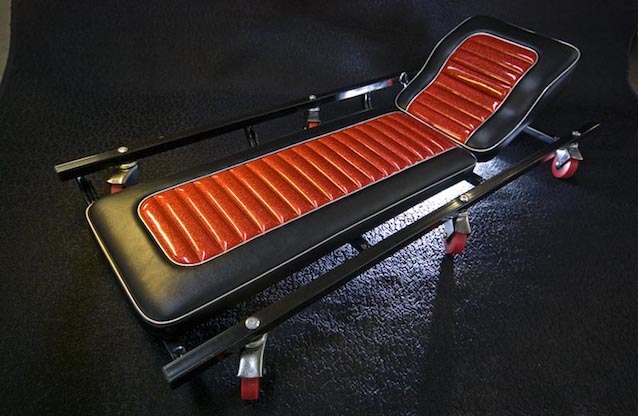 Auto Upholstery - The Hog Ring - Fat Luckys Custom Creeper