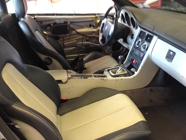 Auto Upholstery - The Hog Ring - Mercedes-Benz SLK Interior Paint