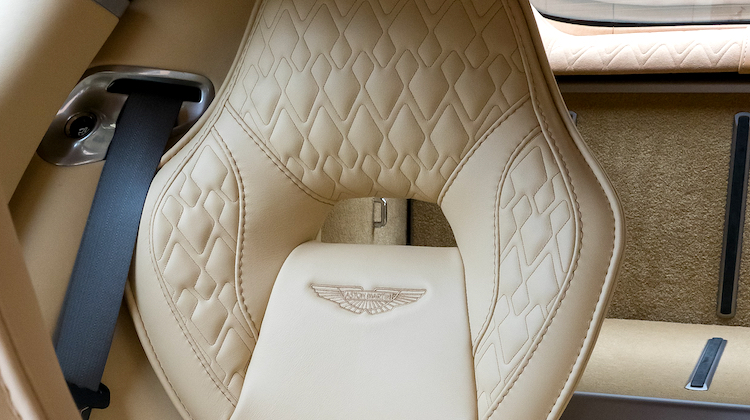 The Hog Ring - How to Sew Aston Martin Rapide Diamonds B