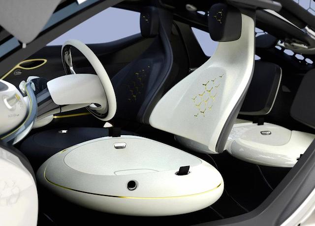 Auto Upholstery - The Hog Ring - Renault Zoe Concept Interior