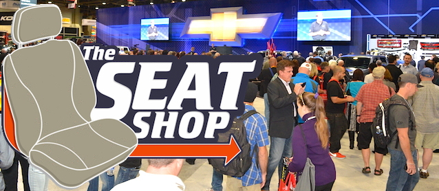Auto Upholstery - The Hog Ring - The Seat Shop - 2014 SEMA Show