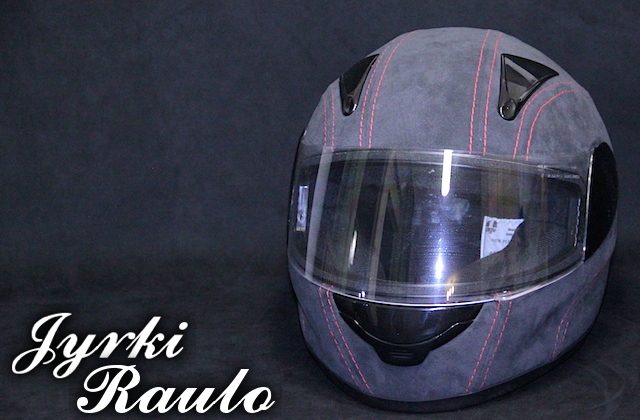 Auto Upholstery - The Hog Ring - Jyrki Raulo - Alcantara Helmet