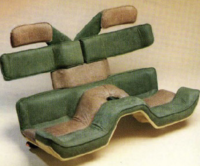 Auto Upholstery - The Hog Ring - 1984 Bertone Ramarro Bench Seat