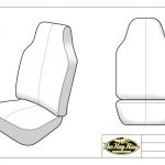 Classic Beetle High-Back Seat - The Hog Ring Design Studio