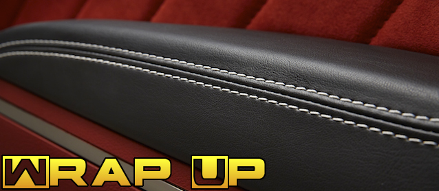 Auto Upholstery - The Hog Ring - June 2015 Wrap Up