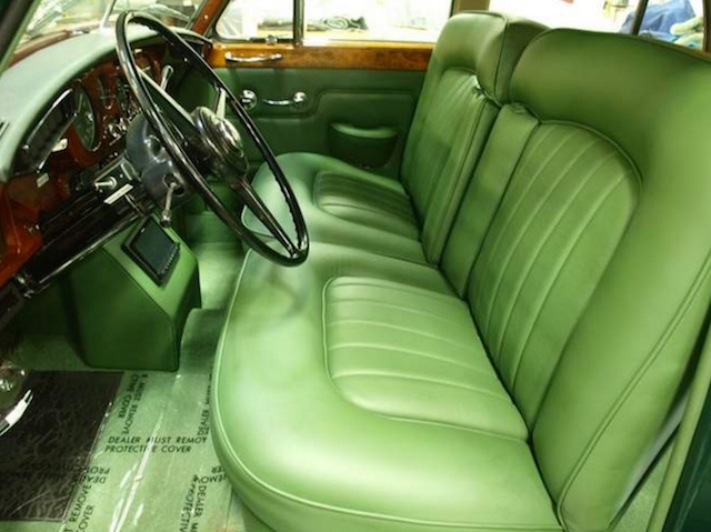 Auto Upholstery - The Hog Ring - Gillin Auto Interiors - 1963 Rolls-Royce Silver Cloud