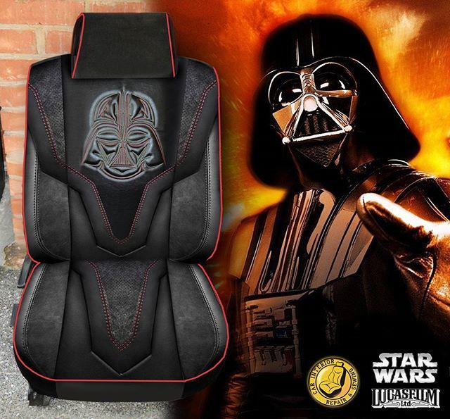 darth vader car seat covers