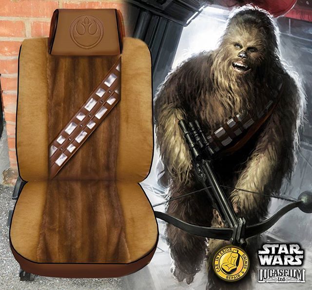 Auto Upholstery - The Hog Ring - Star Wars Car Seat - CarInterior.by