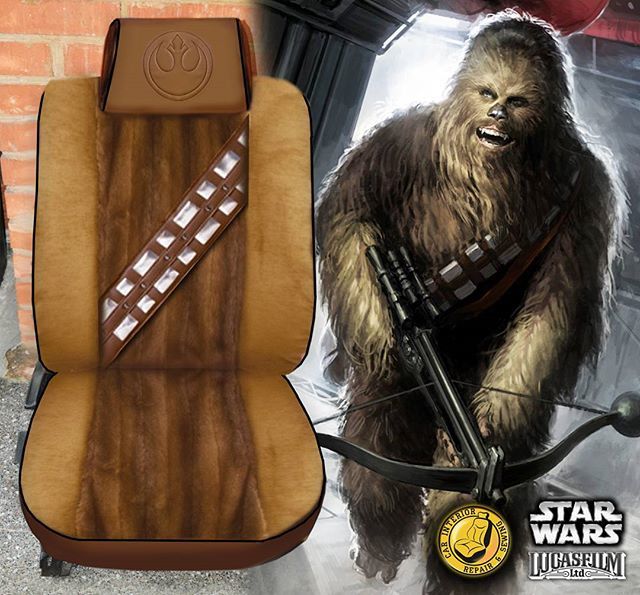 chewbacca seat covers