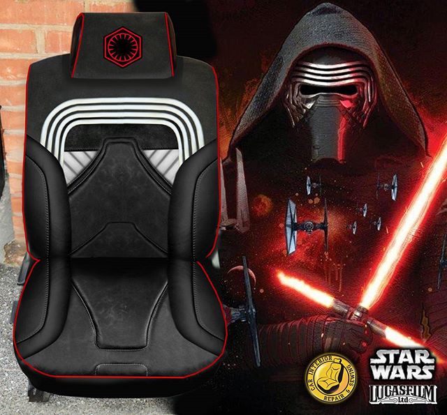 Auto Upholstery - The Hog Ring - Star Wars Car Seat - CarInterior.by