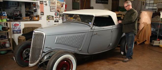 Auto Upholstery - The Hog Ring - 1933 Ford Roadster