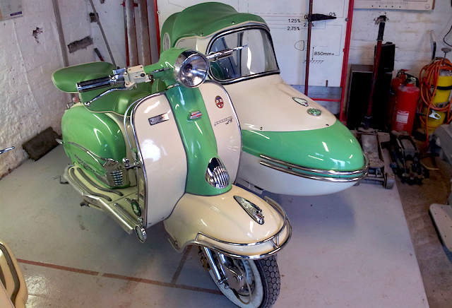 Auto Upholstery - The Hog Ring - Lambretta Convertible