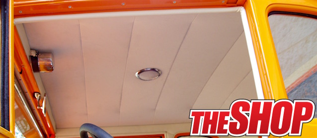 Auto Upholstery - The Hog Ring - Suspended Headliner