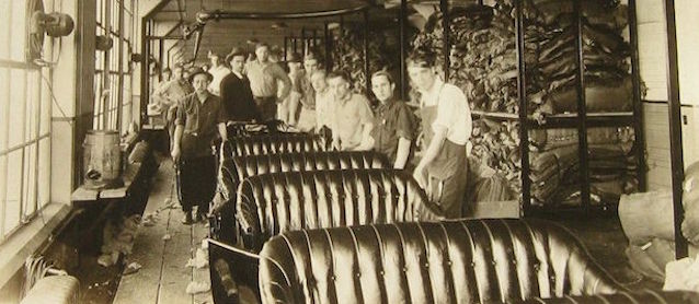 Auto Upholstery - The Hog Ring - Ford Model T Upholstery Assembly Line