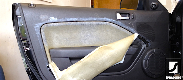 Vinyl for clearance door panels