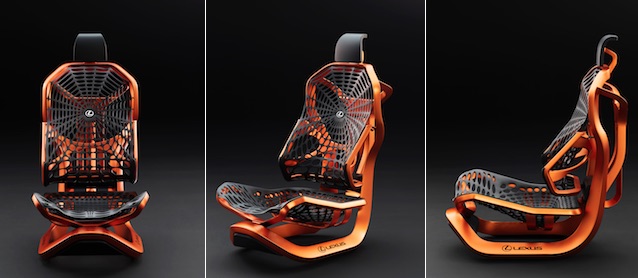 Auto Upholstery - The Hog Ring - Lexus Kinetic Seat Concept