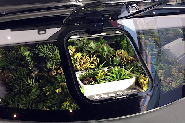 The Hog Ring - Rinspeed Introduces the In-Car Radish Garden