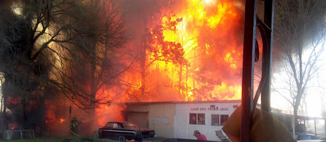 The Hog Ring - 50-Year-Old Texas Trim Shop Destroyed in Fire