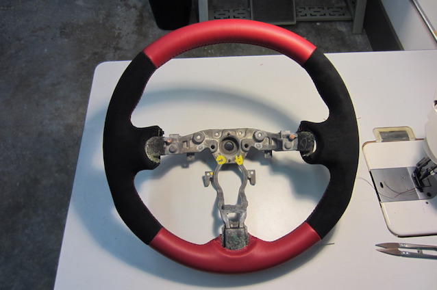 The Hog Ring - How to cover a steering wheel