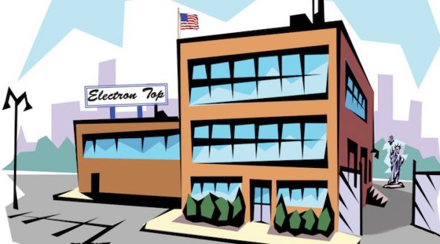 The Hog Ring - Electron Top Illustration