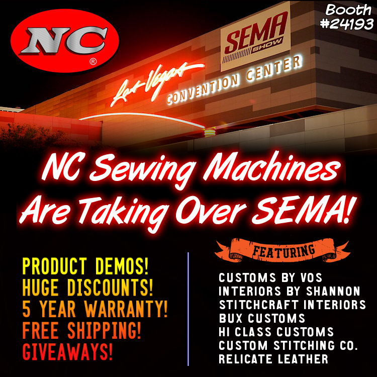 The Hog Ring - NC Sewing Machines Are Taking Over SEMA
