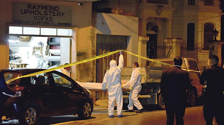 The Hog Ring - Gunman Targets Malta Upholstery Shop