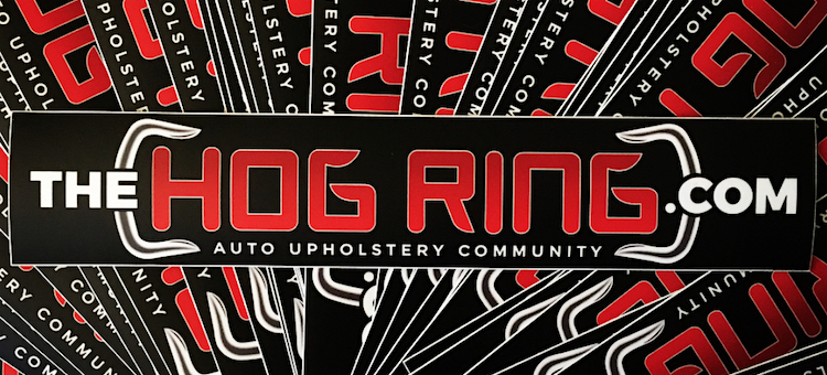 The Hog Ring - Logo Sticker