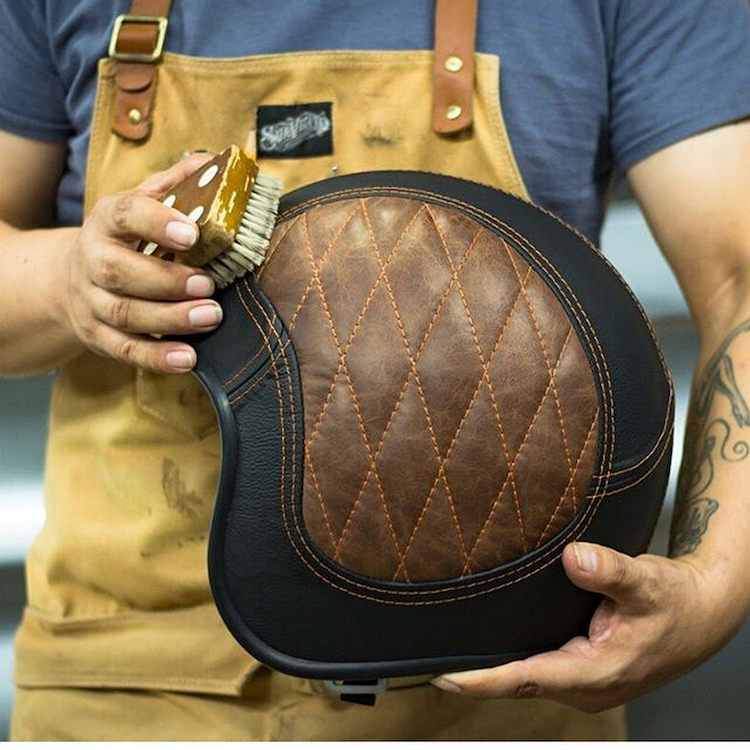 The Hog Ring - 5 Gorgeously Trimmed Motorcycle Helmets