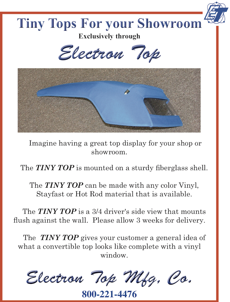The Hog Ring - Electron Sells Tiny Tops for Your Showroom 2