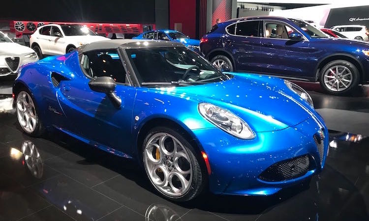 The Hog Ring - Haartz Corporation Tops NAIAS - Alfa Romeo 4C