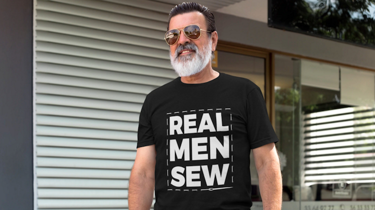 The Hog Ring - Real Men Sew Shirt