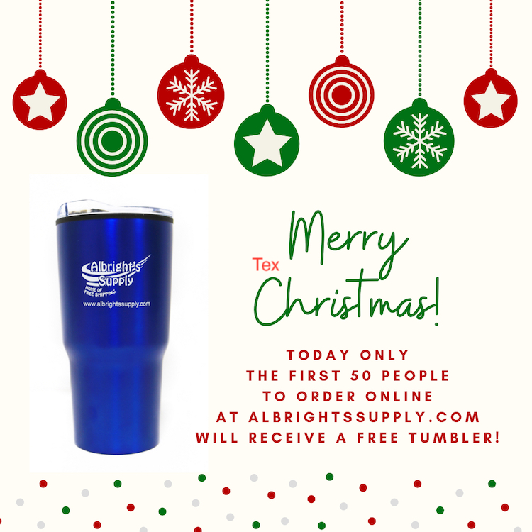 The Hog Ring - Get a Free Tumbler from Albright’s Supply