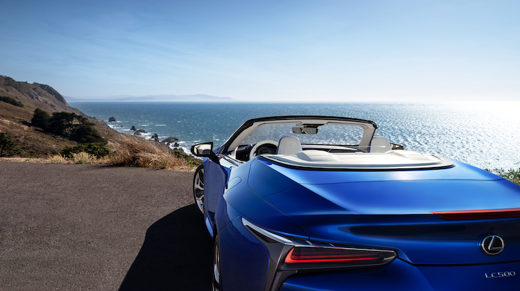 The Hog Ring - The Lexus LC 500 Convertible is the Next Hot Droptop